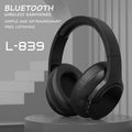 L839 Bluetooth 5.3 Foldable Gaming Headset - Sport Earphones with Mic for Ultimate Music Experience
