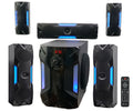 Experience the Ultimate Home Theater with the Rockville HTS56 1000W 5.1 Channel System featuring Bluetooth and USB Connectivity