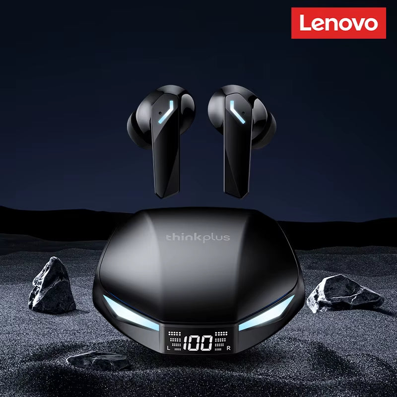 XT53 Bluetooth 5.4 Wireless Earbuds - Waterproof, HD Call, Low Latency Gaming Headset with LED Display