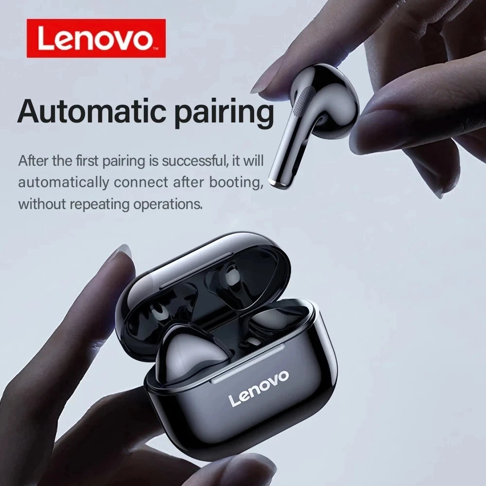 LP40 TWS Wireless Earbuds - Touch Control Bluetooth Headphones for Sport & Phone Compatibility