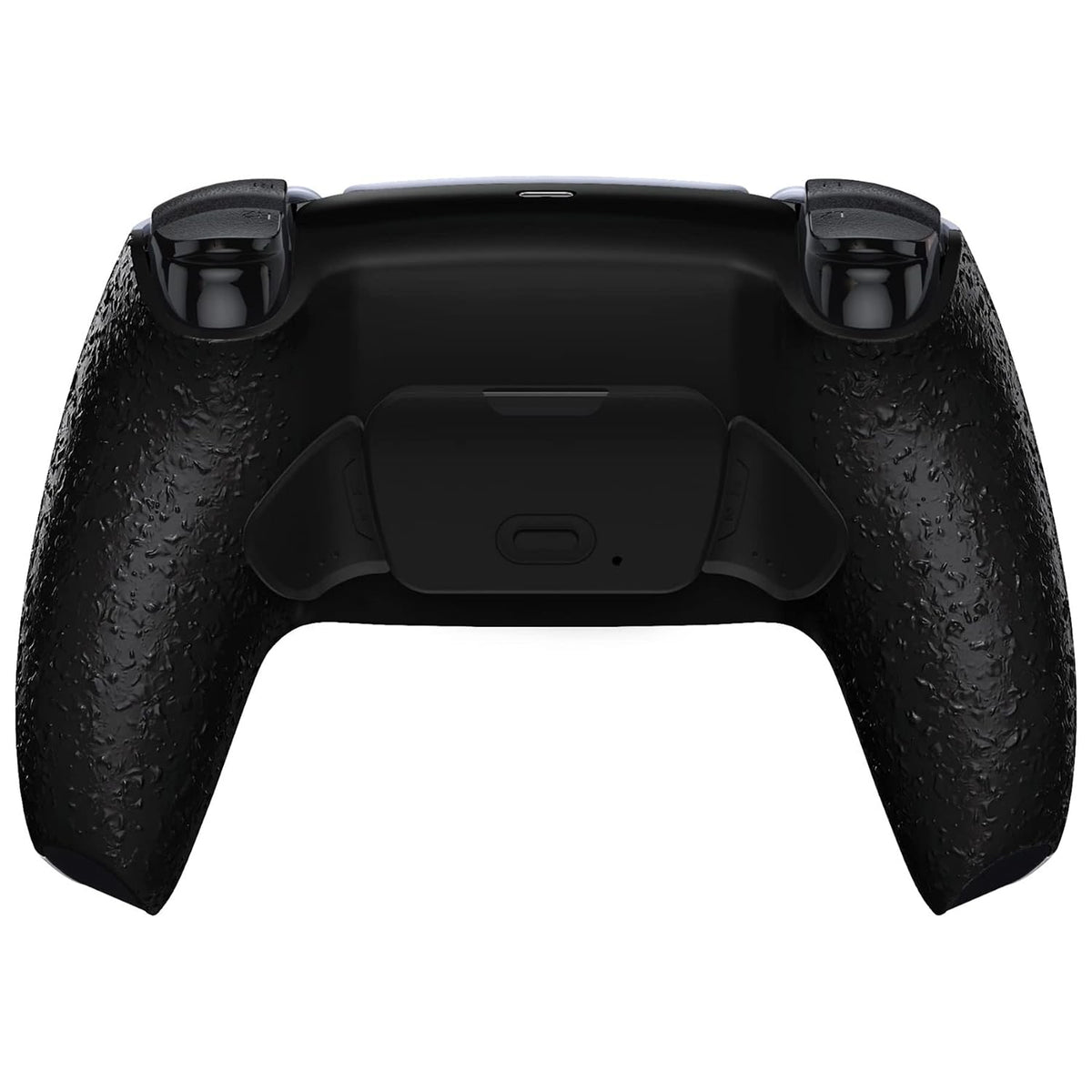 Textured Black Back Paddles Programable Rise V4 Remap Kit for PS5 Controller BDM-030 040 050 060, Upgrade Board Redesigned Back Shell Buttons Attachment for PS5 Controller - NO Controller