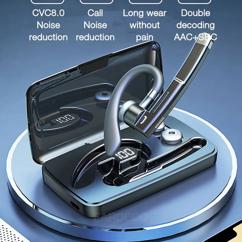 Premium Wireless Bluetooth Headphones with Microphone - Comfortable In-Ear Earphones for Ultimate Sound Experience