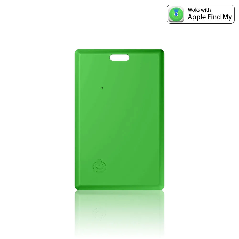 Compact Bluetooth Wallet Tracker - Mini Anti-Loss Device Compatible with Apple Find My App