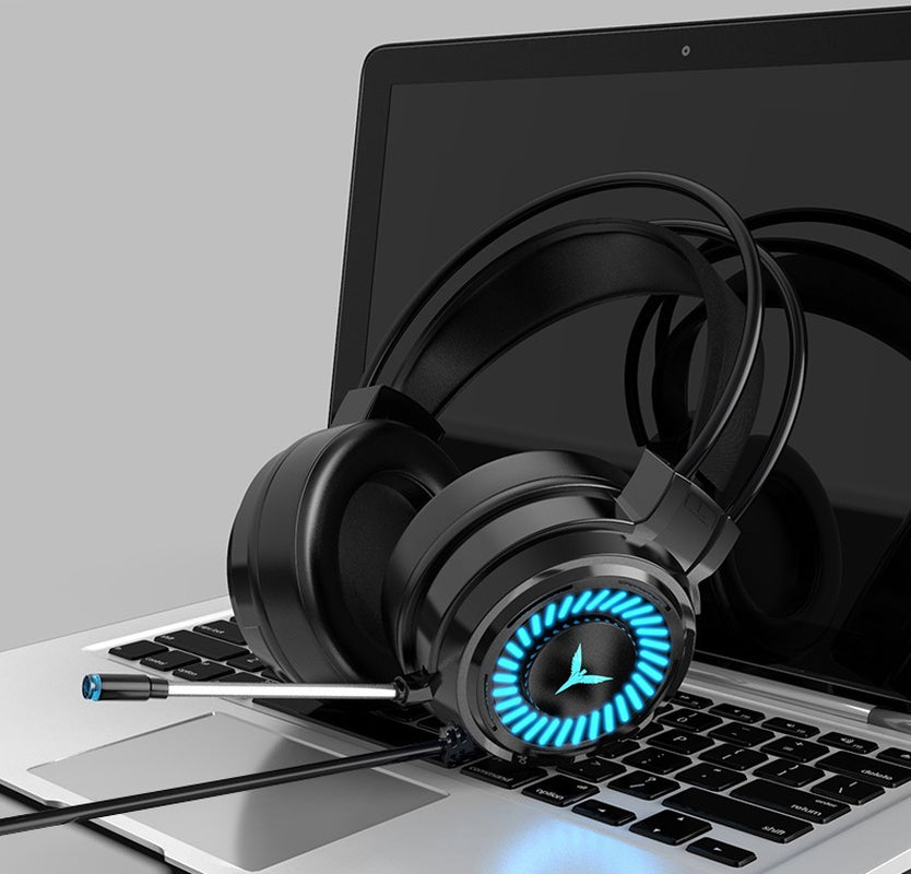 Experience Immersive Gaming with King G60 Wired 7.1 Channel Headphones – Perfect for Epic Chicken Dinners!