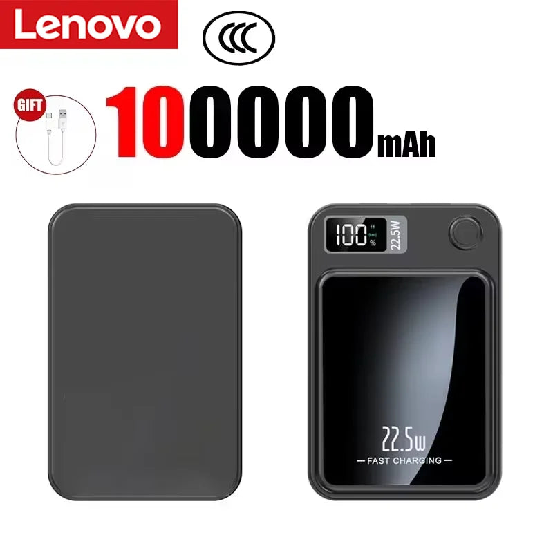 200000mAh Magnetic Wireless Power Bank - Fast Portable Charger for MagSafe, iPhone, Huawei, Samsung