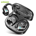 Ultimate 75Hrs Bluetooth 5.3 Waterproof Earphones with ENC Noise Cancelling Mic - Deep Bass for Sports & Gym
