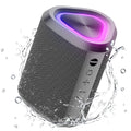 Experience Ultimate Freedom with Our Portable Bluetooth Speaker - IPX7 Waterproof, 24-Hour Playtime, and Stunning Sound in Gray