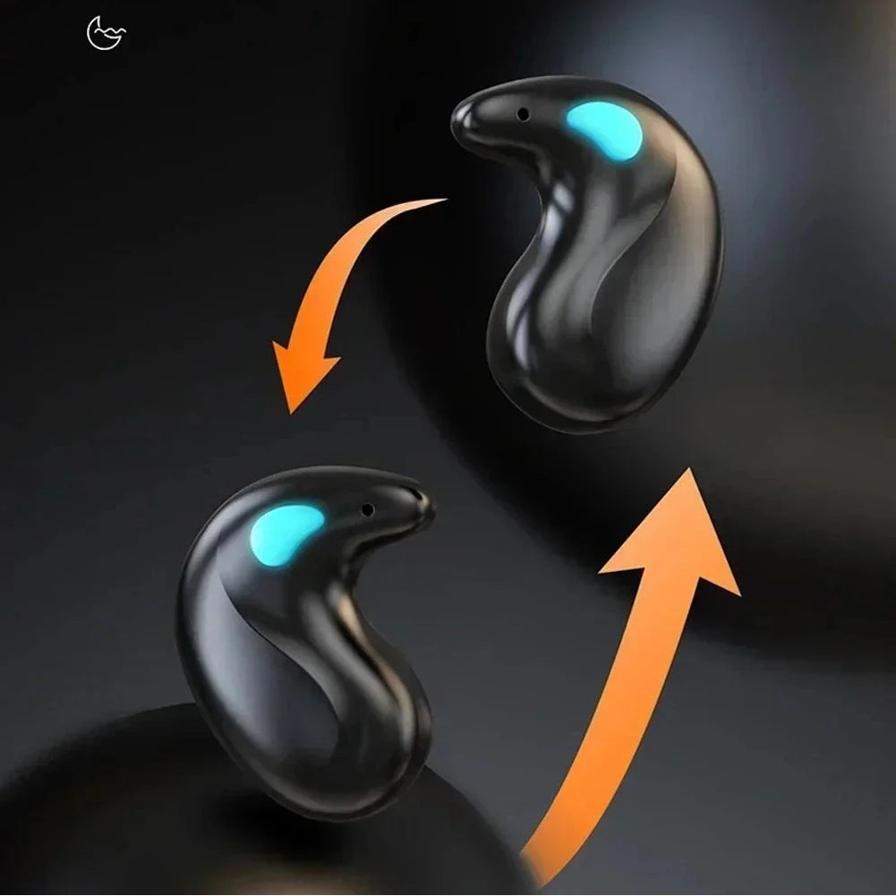 Revolutionary BT 5.3 Invisible Sleep Earbuds - Touch Control, Waterproof, and Designed for Ultimate Comfort and Better Sleep