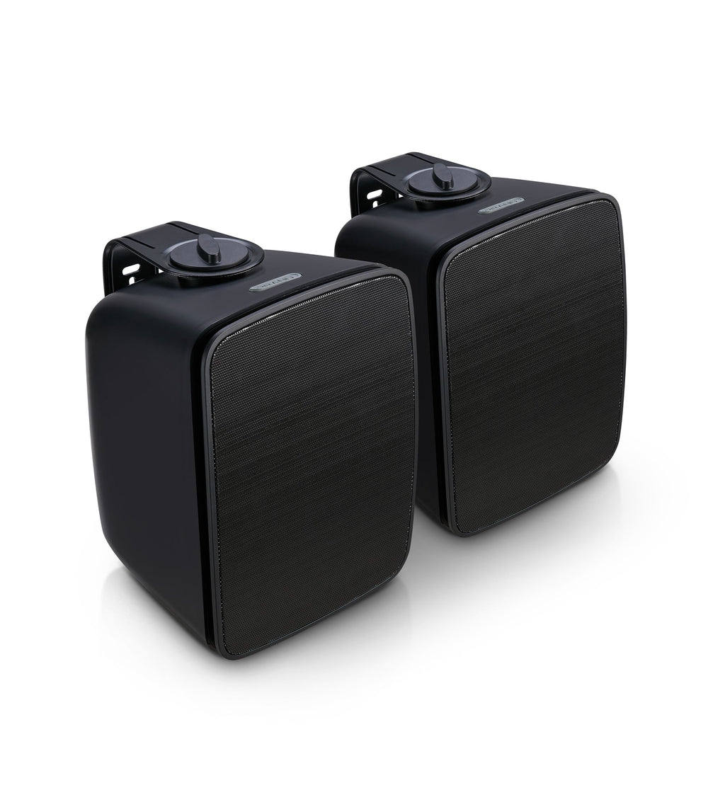 SoundPro Dual Bluetooth Weatherproof Indoor & Outdoor Wall-Mount Loudspeakers