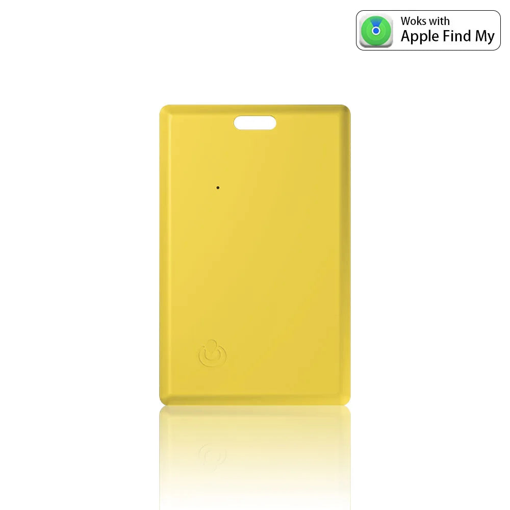 Compact Bluetooth Wallet Tracker - Mini Anti-Loss Device Compatible with Apple Find My App