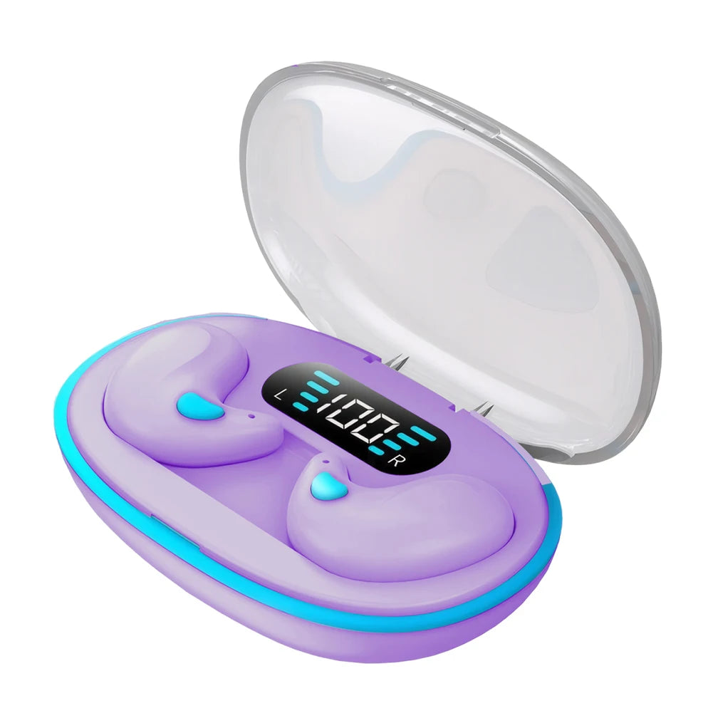 Revolutionary BT 5.3 Invisible Sleep Earbuds - Touch Control, Waterproof, and Designed for Ultimate Comfort and Better Sleep
