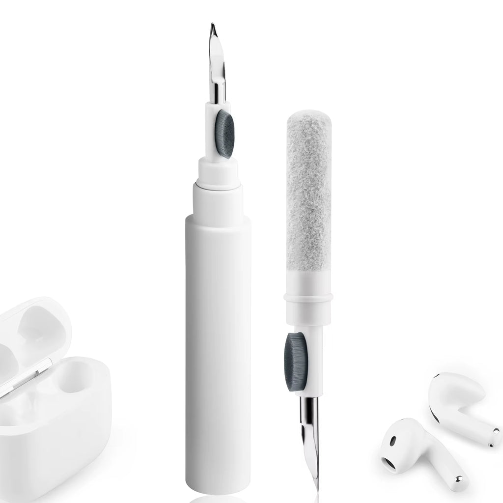 3-in-1 Bluetooth Earphones Cleaning Pen Tool - Ultimate Cleaner Kit for AirPods Pro, 3, 2, 1 & Xiaomi iPhone Earbuds