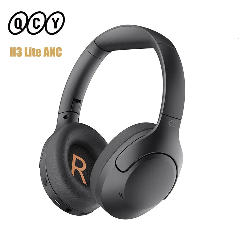H3 Lite ANC Wireless Headphones - Premium 40mm Drivers, Bluetooth 5.3, Over-Ear Design, Active Noise Cancellation, Crystal Clear HD Calls