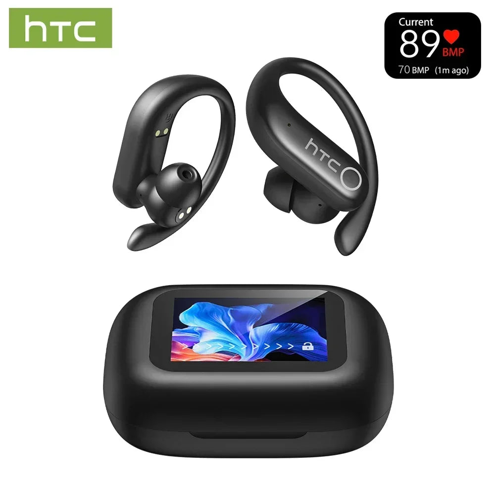 NE61 Wireless Bluetooth Earbuds - Noise-Cancelling Sports Headphones with AI Translator & Heart Rate Monitor