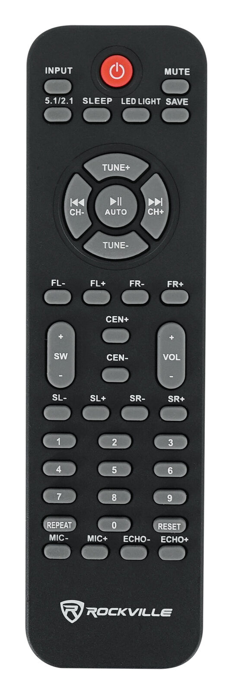 Experience the Ultimate Home Theater with the Rockville HTS56 1000W 5.1 Channel System featuring Bluetooth and USB Connectivity