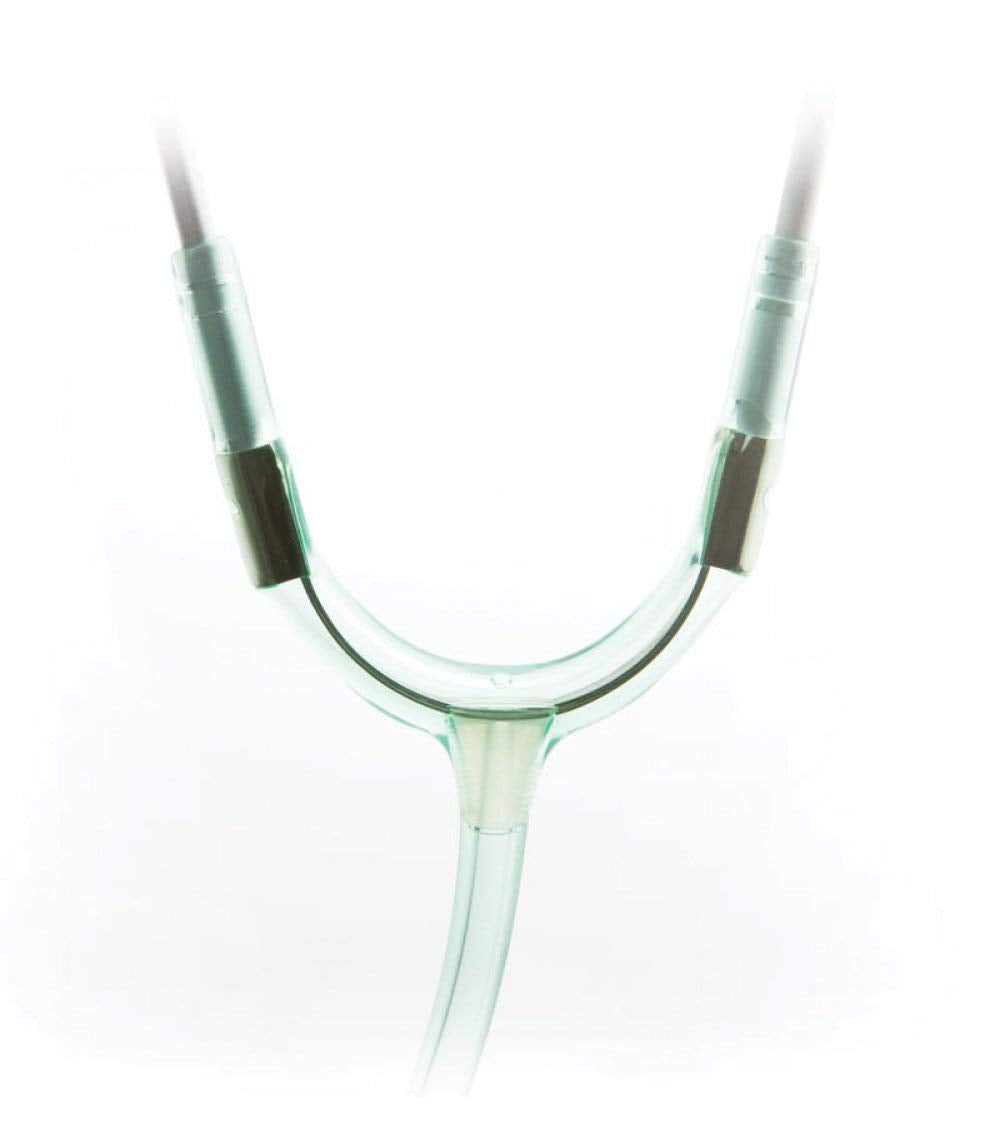 Adscope Adimals 618 Pediatric Stethoscope, AFD Tunable Technology | Single-Sided Composite Chestpiece, Aluminum Binaural, 30 Inch Length, Seafoam