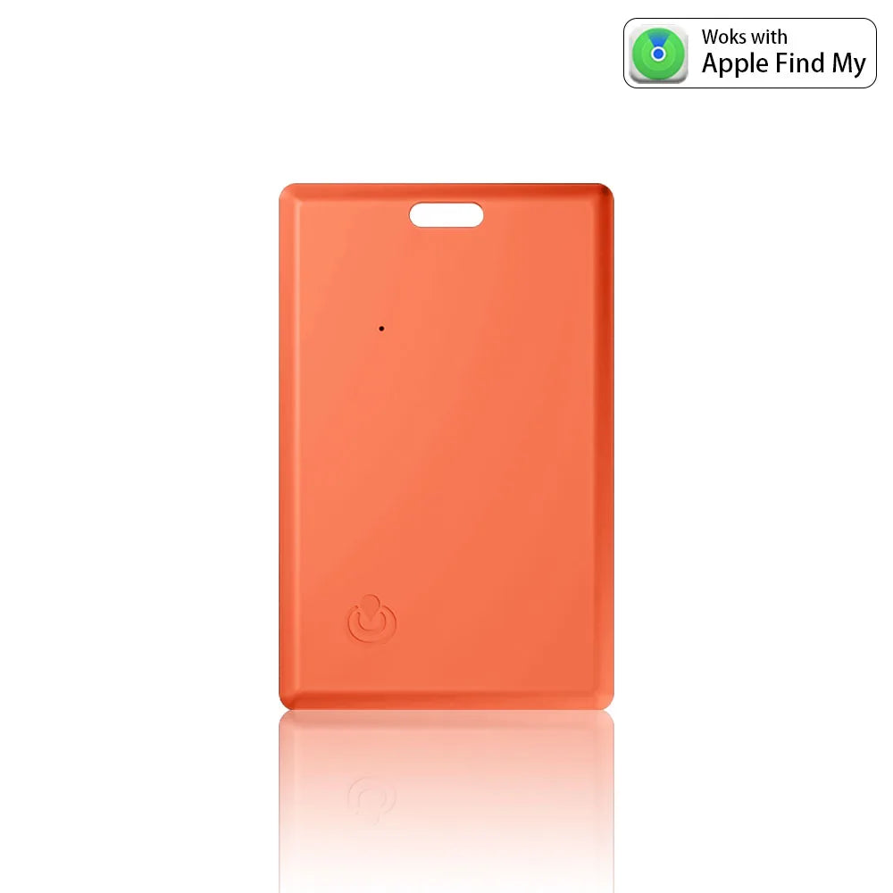 Compact Bluetooth Wallet Tracker - Mini Anti-Loss Device Compatible with Apple Find My App