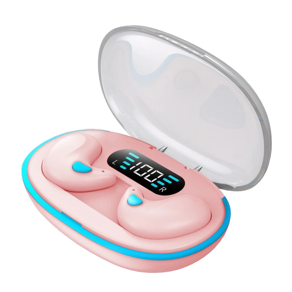 Revolutionary BT 5.3 Invisible Sleep Earbuds - Touch Control, Waterproof, and Designed for Ultimate Comfort and Better Sleep