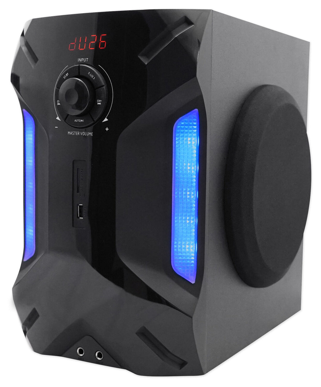 Experience the Ultimate Home Theater with the Rockville HTS56 1000W 5.1 Channel System featuring Bluetooth and USB Connectivity