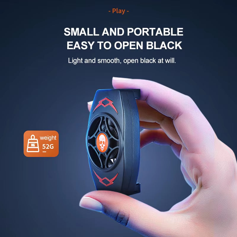 Portable Mobile Cooling Fan for Smartphones - Ultimate Gaming Accessory