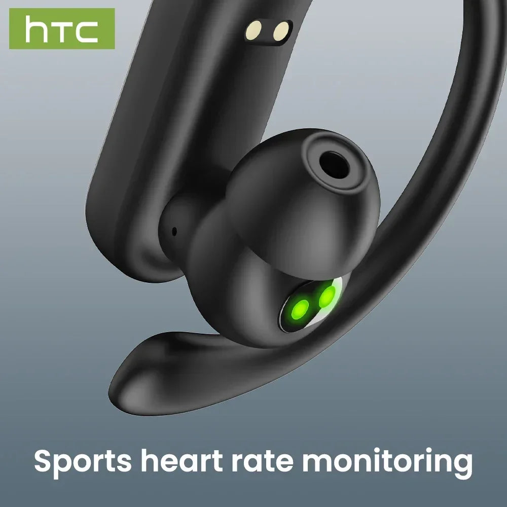 NE61 Wireless Bluetooth Earbuds - Noise-Cancelling Sports Headphones with AI Translator & Heart Rate Monitor