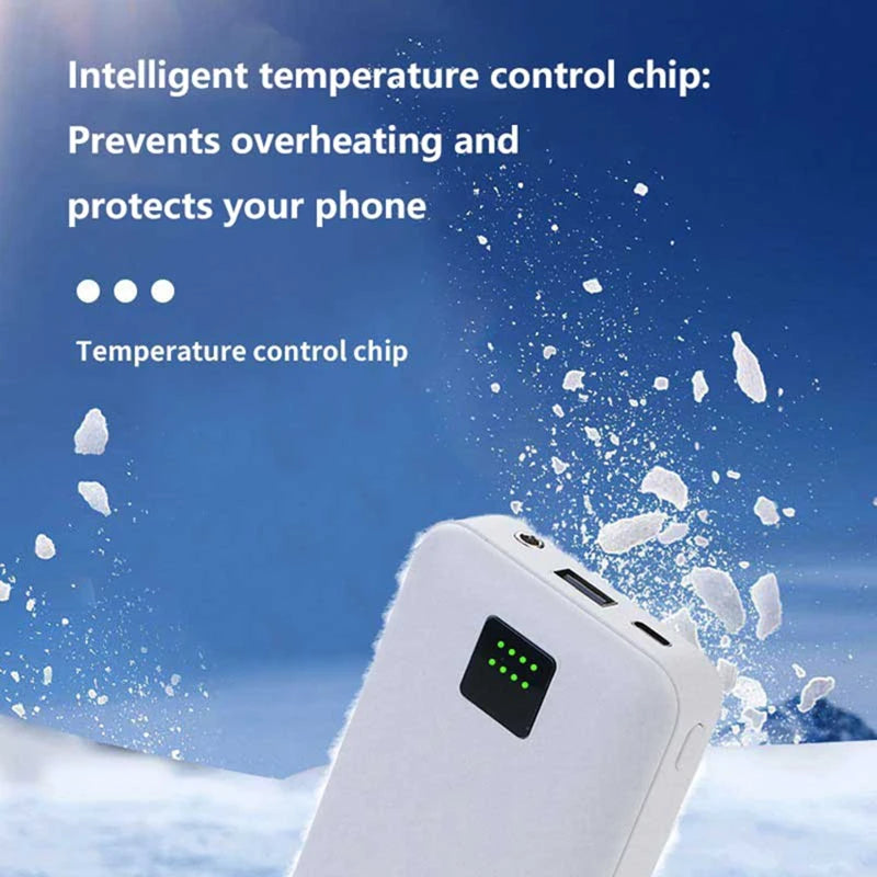 Ultra-High Capacity 50000mAh Portable Powerbank for Heated Vests & Gloves - Essential Electric Heating Solution!