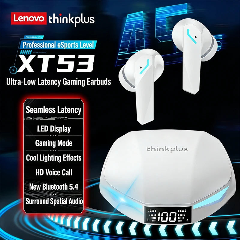 GM2 PRO Bluetooth Gaming Headset - 5.3 Dual Mode Earbuds with HD Call & Noise Reduction Mic for Ultimate Sound Experience