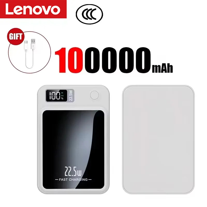 200000mAh Magnetic Wireless Power Bank - Fast Portable Charger for MagSafe, iPhone, Huawei, Samsung