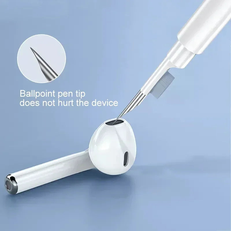 Premium Bluetooth Earphones Cleaning Kit - Brush Pen for AirPods Pro 3, 2, 1 & Xiaomi iPhone Earbuds