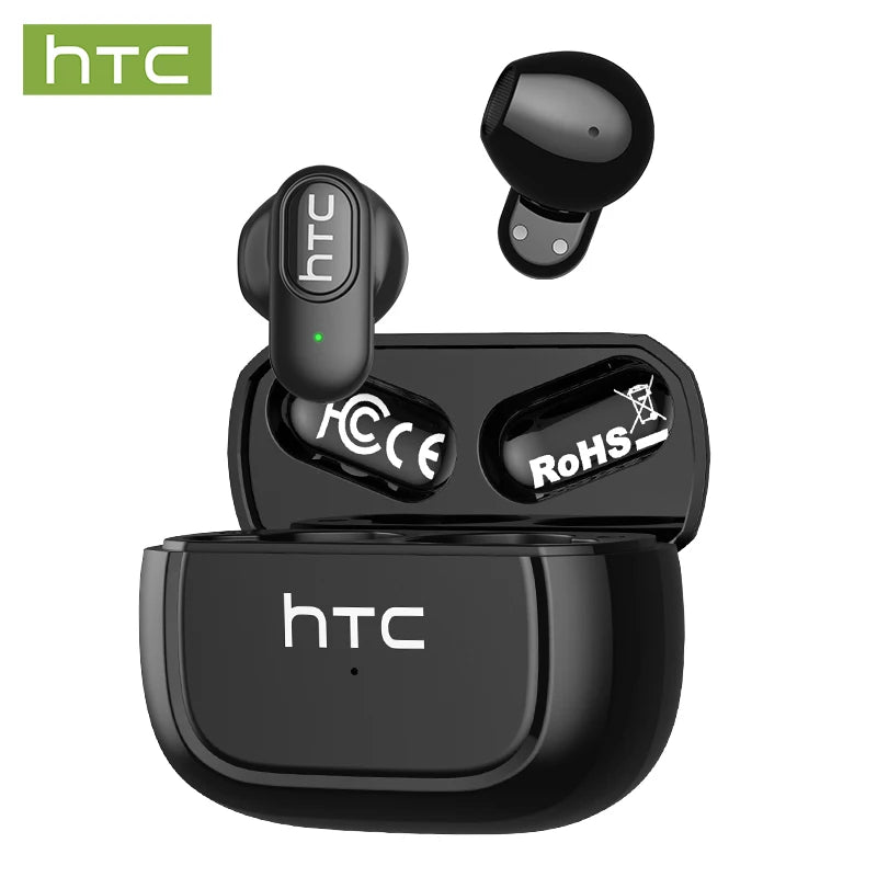 NE51 TWS Bluetooth Earbuds - Mini Sports Wireless Headphones with Smart Noise Reduction - Stylish Green & Black Design