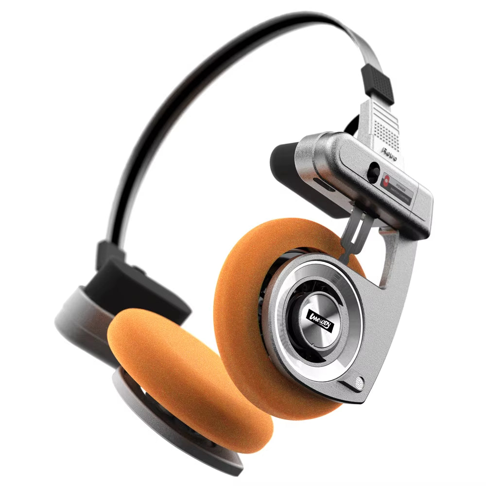 U3 Retro Wireless Bluetooth Headphones - Foldable On-Ear HiFi with Noise Canceling Technology
