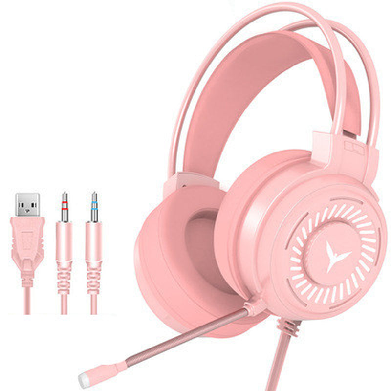 Experience Immersive Gaming with King G60 Wired 7.1 Channel Headphones – Perfect for Epic Chicken Dinners!