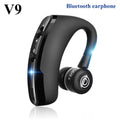 V9 Bluetooth Earphones - Wireless Handsfree Headset for Business, Sports & Driving - Compatible with iPhone & Samsung