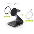 3-in-1 Magnetic Wireless Charger Station - Fast Charging for Samsung S24 Ultra/S25/26, Galaxy Watch 8/7/6 & Earbuds