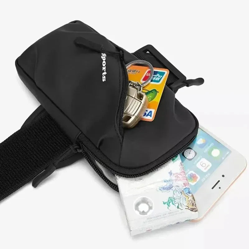 Universal Waterproof Running Phone Holder - Adjustable Sports Armband for iPhone & Samsung - Perfect Jogging Accessory