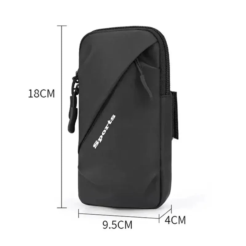 Universal Waterproof Running Phone Holder - Adjustable Sports Armband for iPhone & Samsung - Perfect Jogging Accessory
