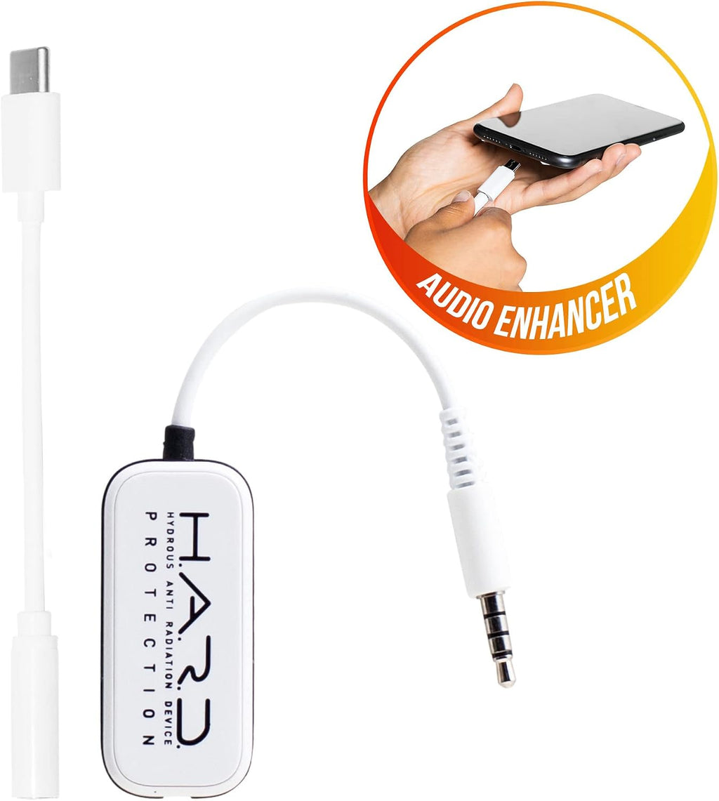 Shield Your Body Headset anti Radiation Device, EMF Blocker Wire Headphone Accessory, Functional Air Tube Alternative with Improved Audio Quality, Compatible with 5G Devices and 3.5Mm Headphones