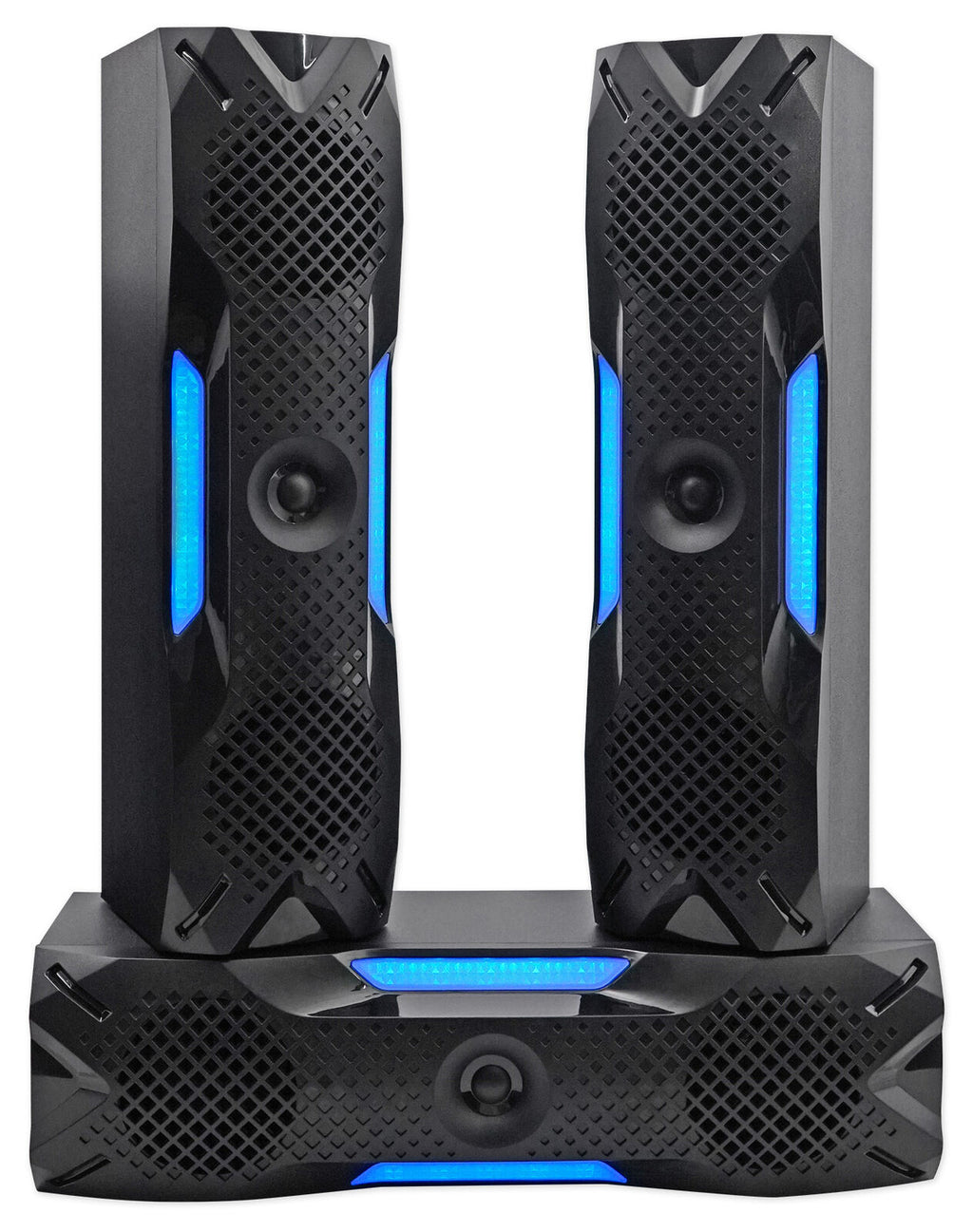 Experience the Ultimate Home Theater with the Rockville HTS56 1000W 5.1 Channel System featuring Bluetooth and USB Connectivity