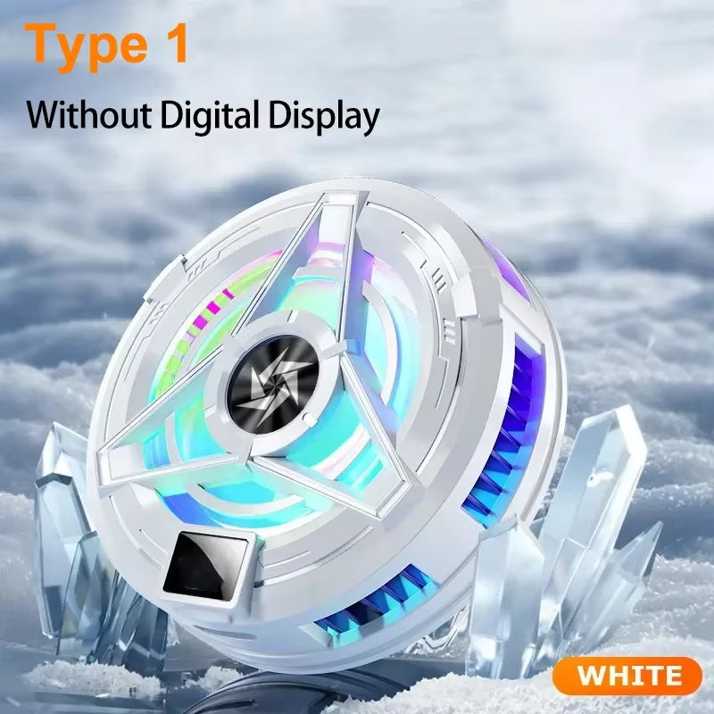 SL17 Magnetic Phone Cooler - 2-in-1 Gaming Fan & Fast Semiconductor Cooling for iOS/Android Devices