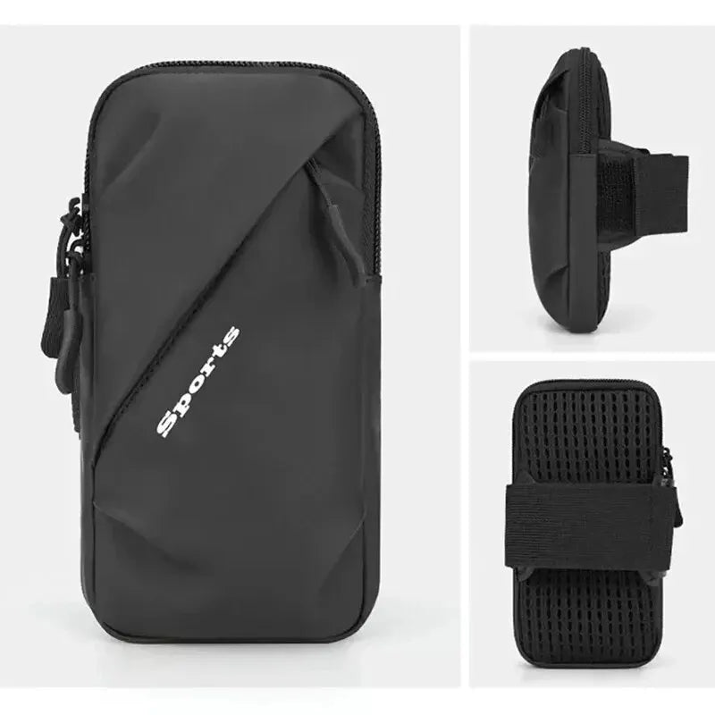 Universal Waterproof Running Phone Holder - Adjustable Sports Armband for iPhone & Samsung - Perfect Jogging Accessory