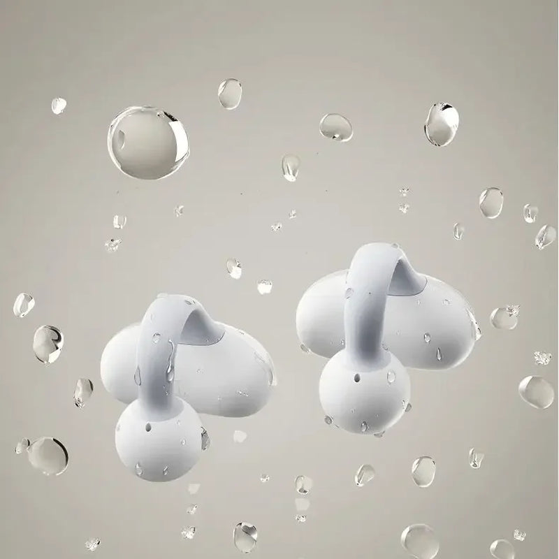 OHR206 Waterproof Bluetooth 5.4 Clip-On Earphones with Dolby Sound - Perfect for Sports!