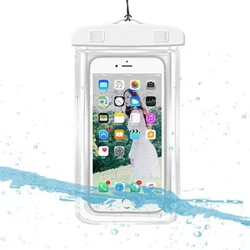 Ultimate Waterproof Phone Pouch for Water Sports - Dive, Swim, and Ski with Confidence! Fits 6 Inch Phones