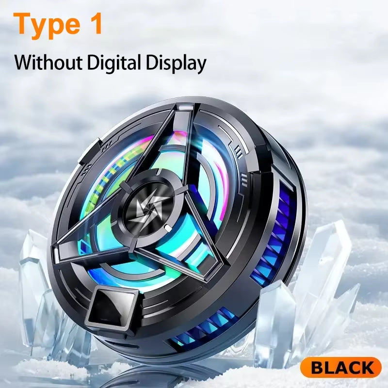 SL17 Magnetic Phone Cooler - 2-in-1 Gaming Fan & Fast Semiconductor Cooling for iOS/Android Devices
