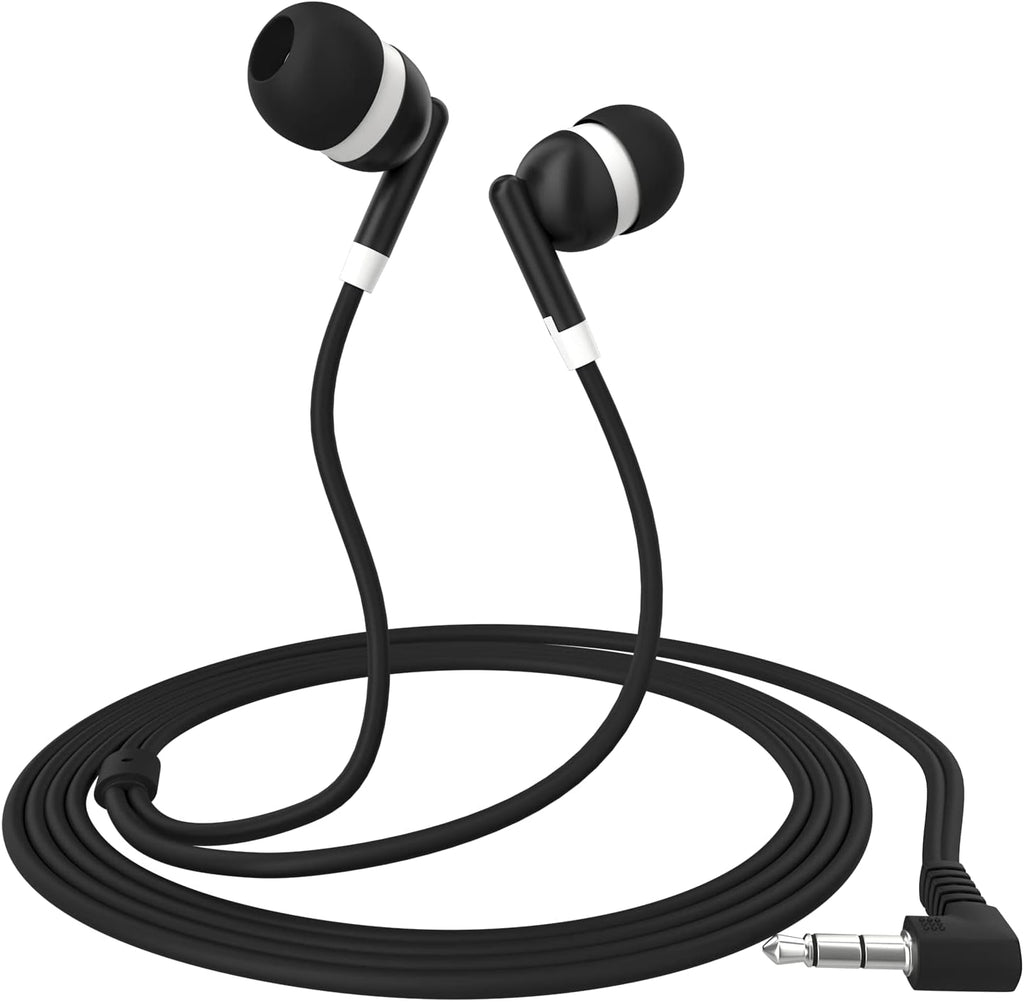 Bulk Earbuds with 3.5 Mm Headphone Plug - 100 Pack Wholesale Bundle - Multi Color