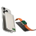 High-Capacity 10000mAh Magnetic Wireless Power Bank for iPhone 16, S10, and Apple Watch - Portable & Compatible with MagSafe