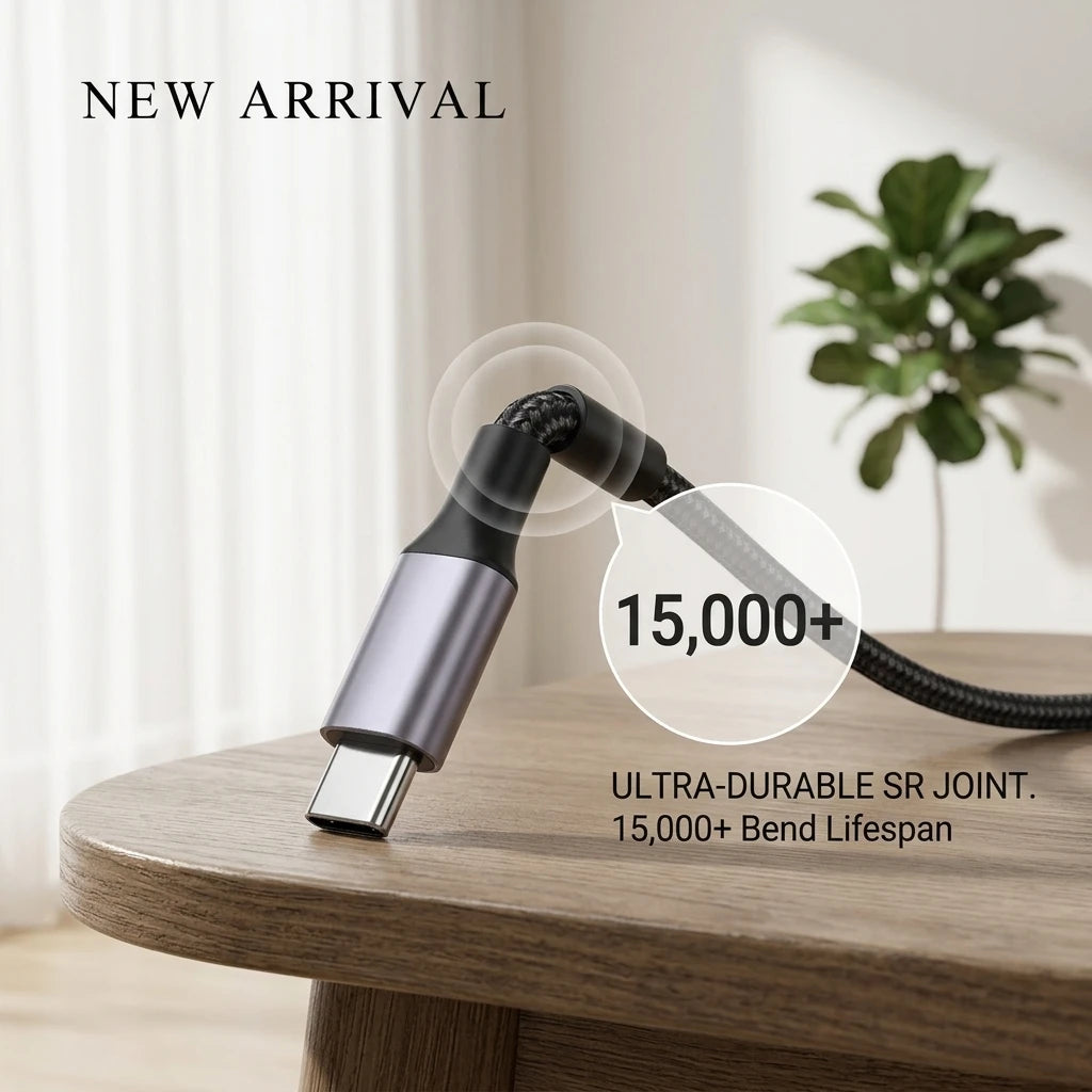 Premium 6.6Ft USB C to USB C Fast Charging Cable - Durable Nylon Braided Design with Metal Connectors - Perfect for Macbook Pro, iPad Air, Samsung Galaxy S24/S23, Google Pixel, and More!