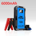 Powerful 4000A 12V Car Jump Starter & Portable Charger with LED Lighting - Essential Car Battery Backup!