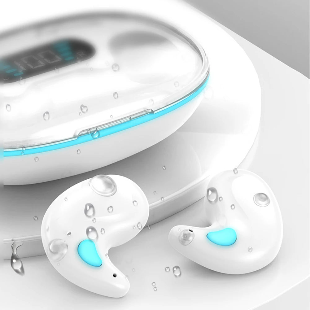 Revolutionary BT 5.3 Invisible Sleep Earbuds - Touch Control, Waterproof, and Designed for Ultimate Comfort and Better Sleep