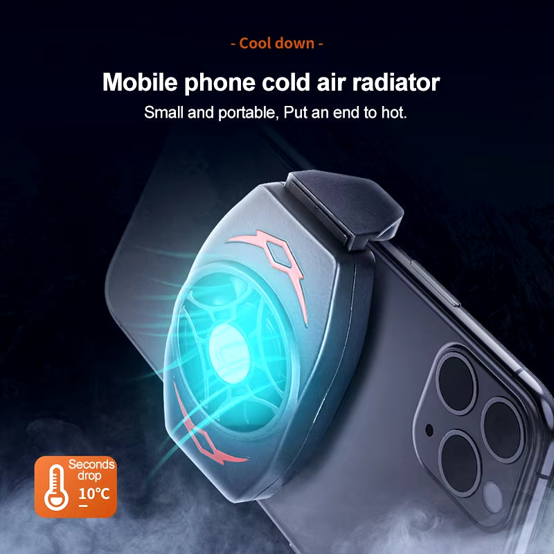 Portable Mobile Cooling Fan for Smartphones - Ultimate Gaming Accessory