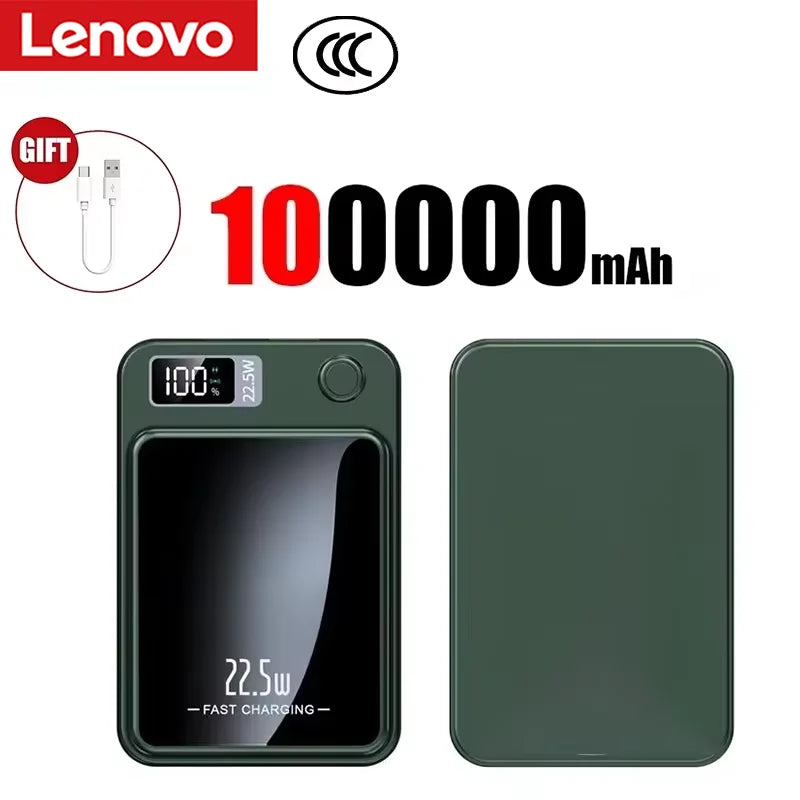 200000mAh Magnetic Wireless Power Bank - Fast Portable Charger for MagSafe, iPhone, Huawei, Samsung
